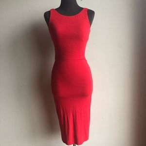 Bebe sz S petite beautiful wiggle dress